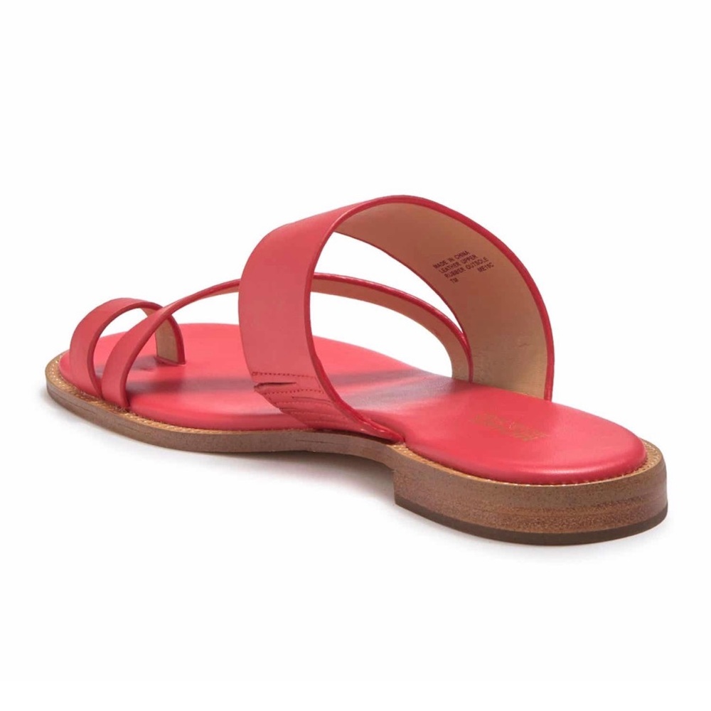 Michael Kors Pratt Slide Sandal Sea Coral Size 8 - Picture 3 of 8